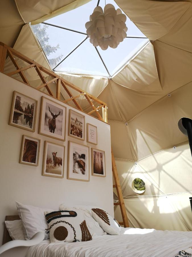 Medve Dome - Luxury Camping In The Middle Of Nature Hotel Vlahita Exterior photo